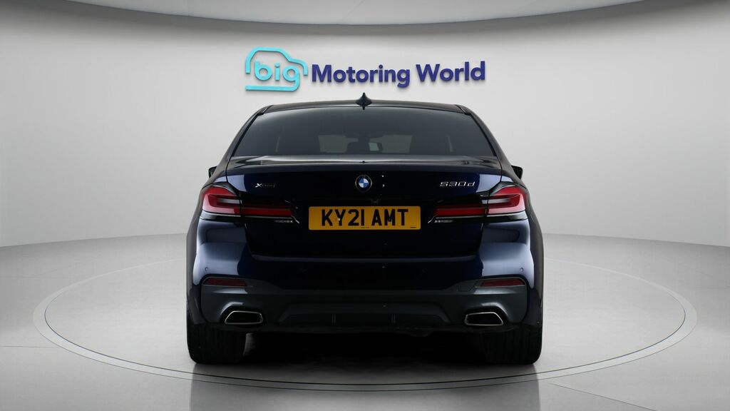 BMW 5 Series M Sport Blue #6