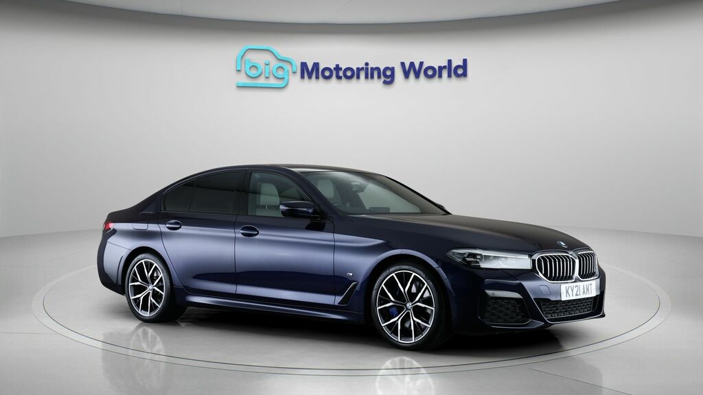 BMW 5 Series M Sport Blue