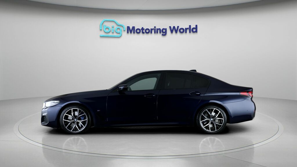 BMW 5 Series M Sport Blue #4