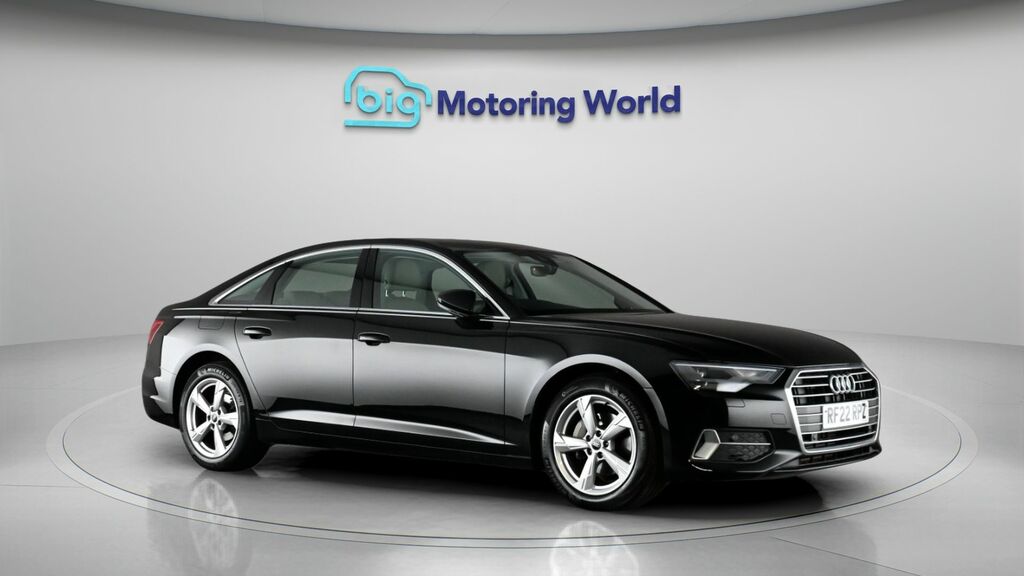 Audi A6 Saloon Sport Black #2
