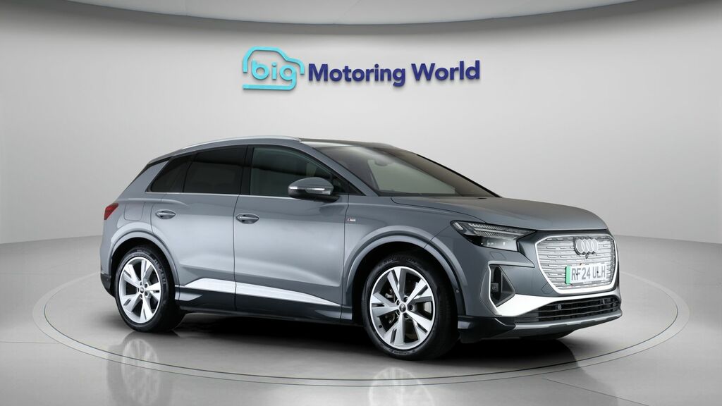 Audi Q4 E Tron S Line Grey