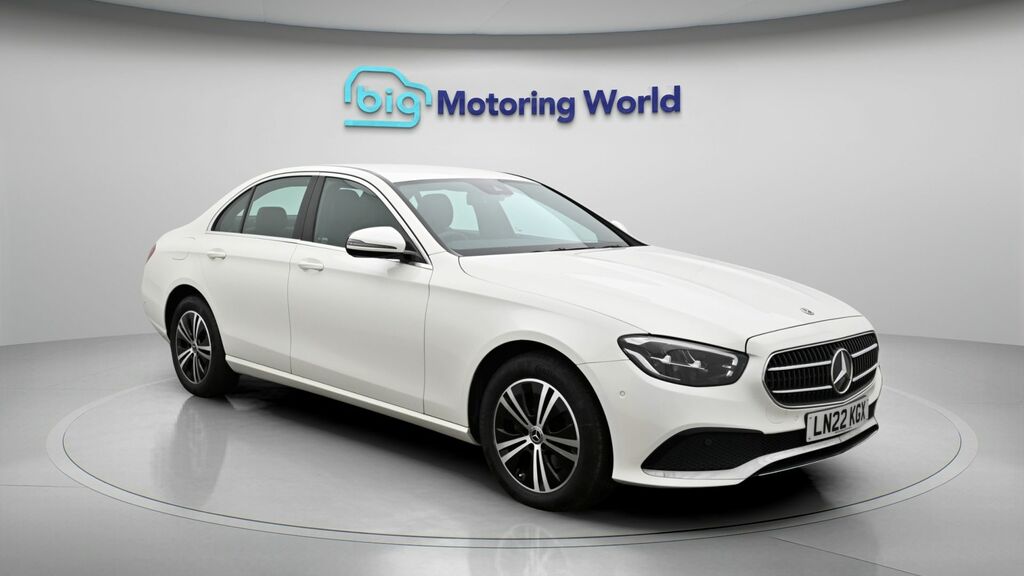 Mercedes-Benz E Class Sport White