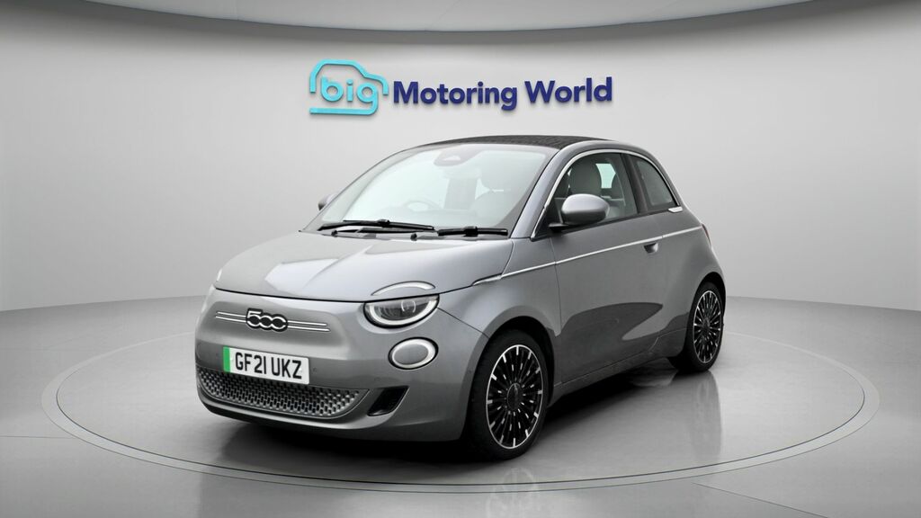 Fiat 500E C La Prima Grey #3