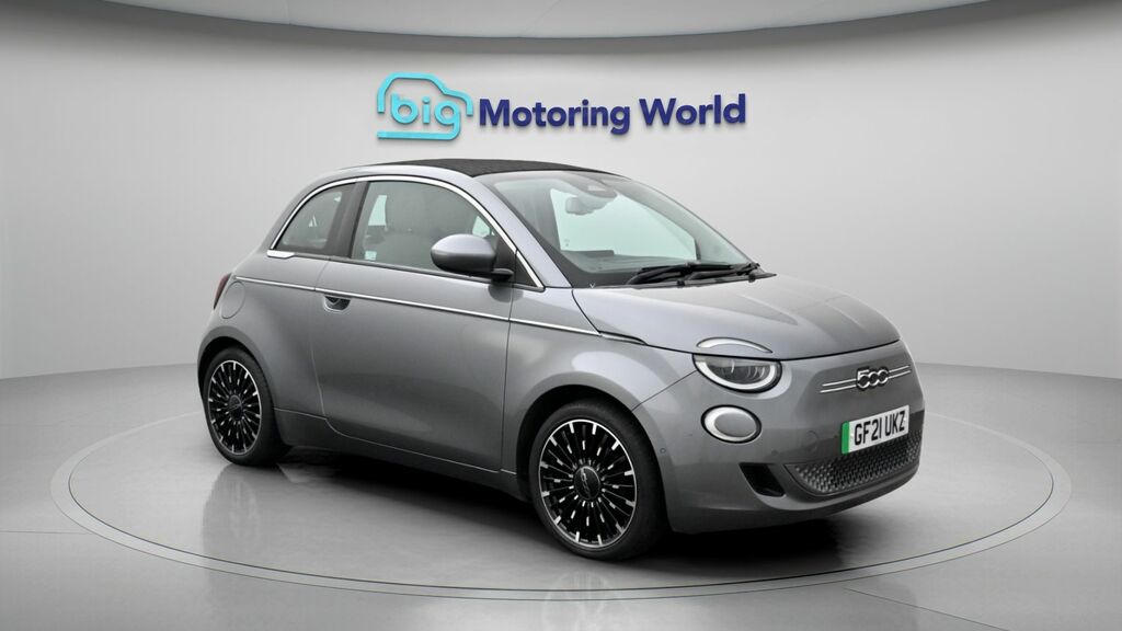Fiat 500E C La Prima Grey