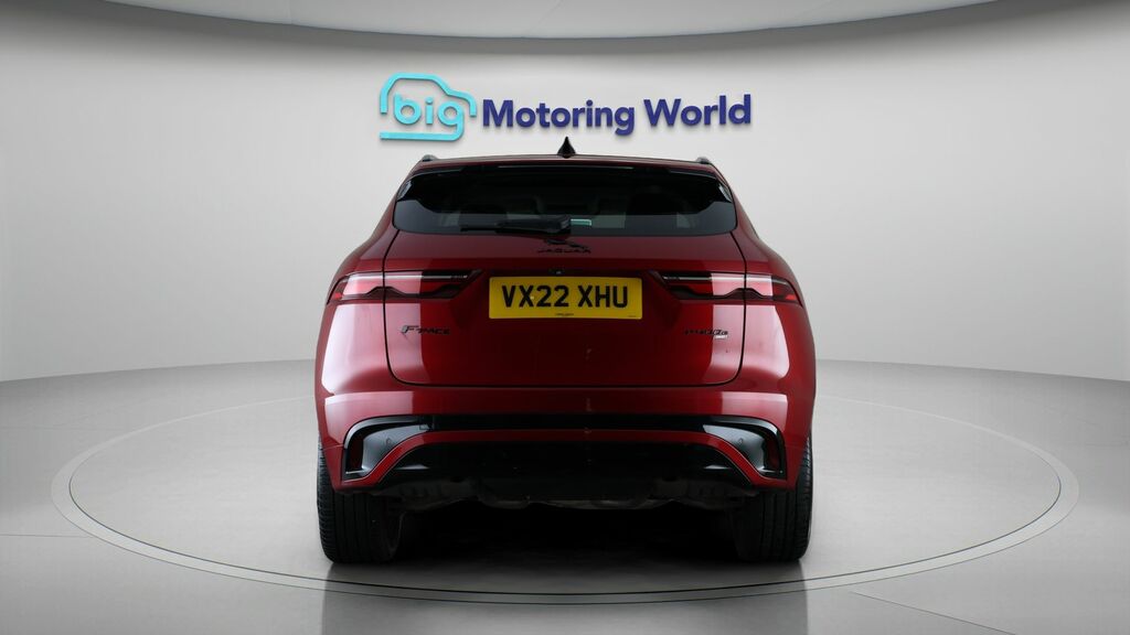 Jaguar F-Pace R-dynamic Black Red #6
