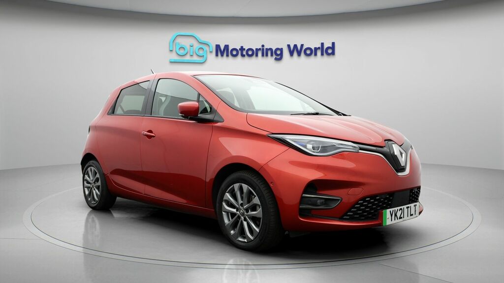 Renault Zoe Gt Line Red