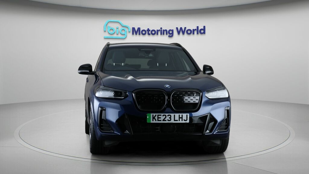BMW iX3 M Sport Pro Blue #2