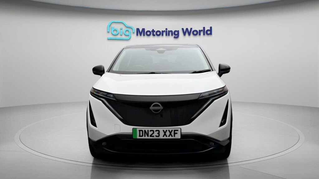 Nissan Ariya Advance White #2