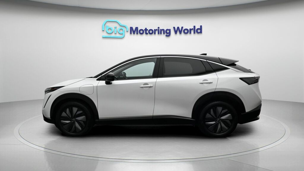 Nissan Ariya Advance White #4