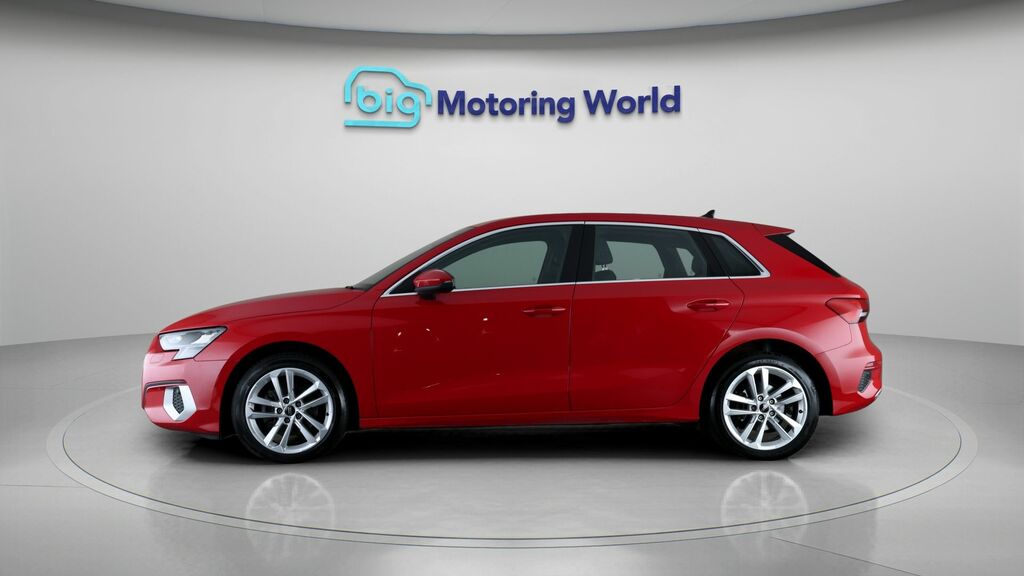 Audi A3 Sport Red #4
