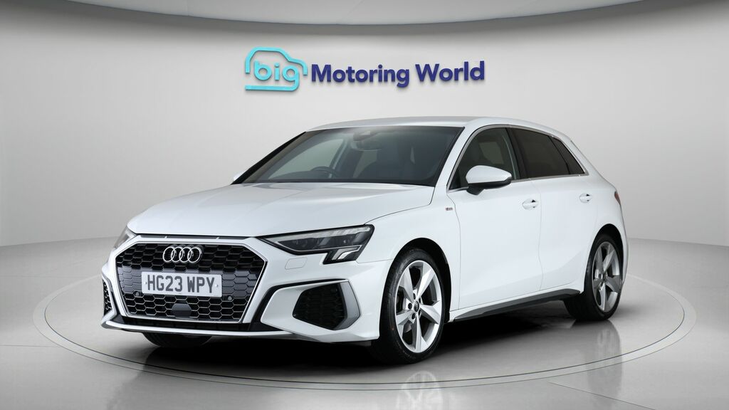 Audi A3 S Line White #3