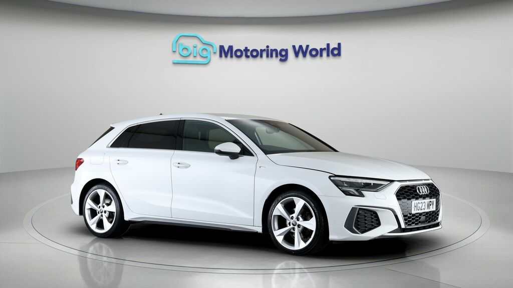 Audi A3 S Line White