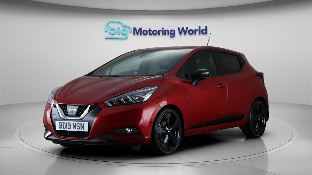 Nissan Micra N-sport Red #3