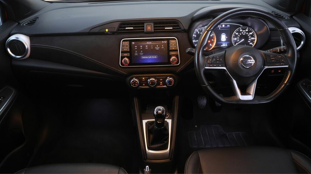 Nissan Micra 1.0 Ig-t 100 Tekna Xtronic Black #12
