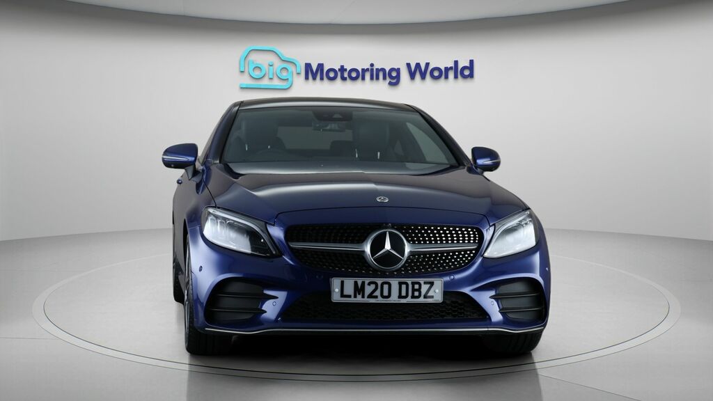 Mercedes-Benz C Class Amg Line Blue #2