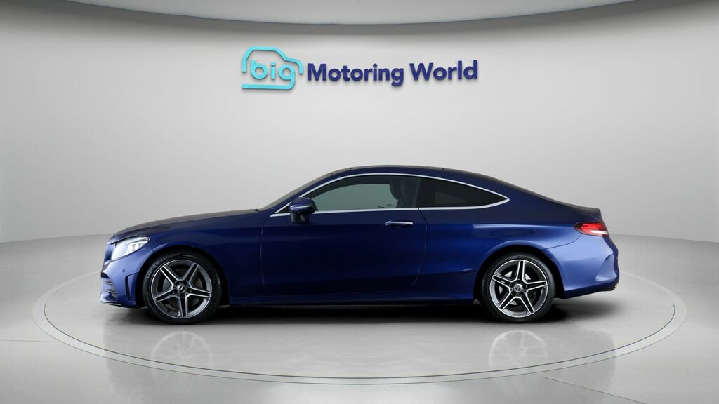 Mercedes-Benz C Class Amg Line Blue #4