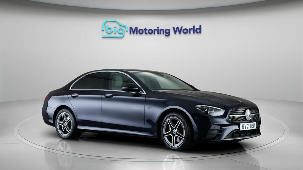 Mercedes-Benz E Class Amg Line Edition Blue