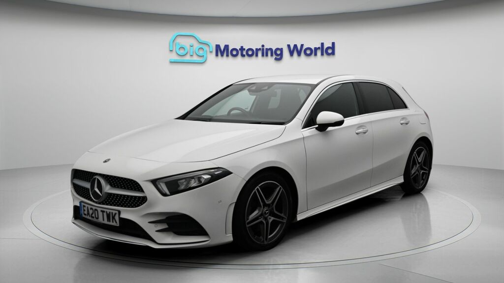 Mercedes-Benz A Class Amg Line White #3