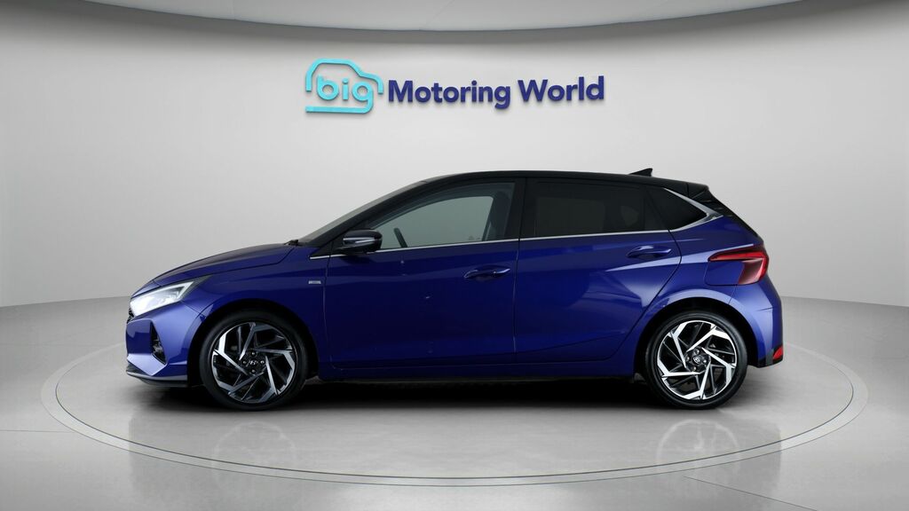 Hyundai I20 Ultimate Blue #4