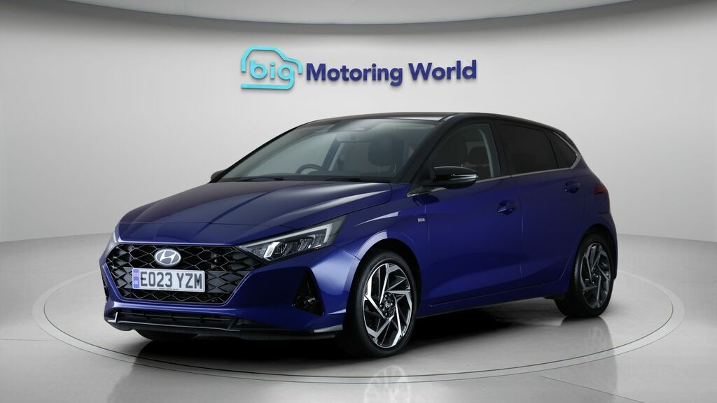 Hyundai I20 Ultimate Blue #3