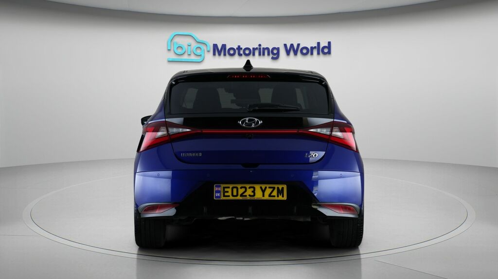 Hyundai I20 Ultimate Blue #6