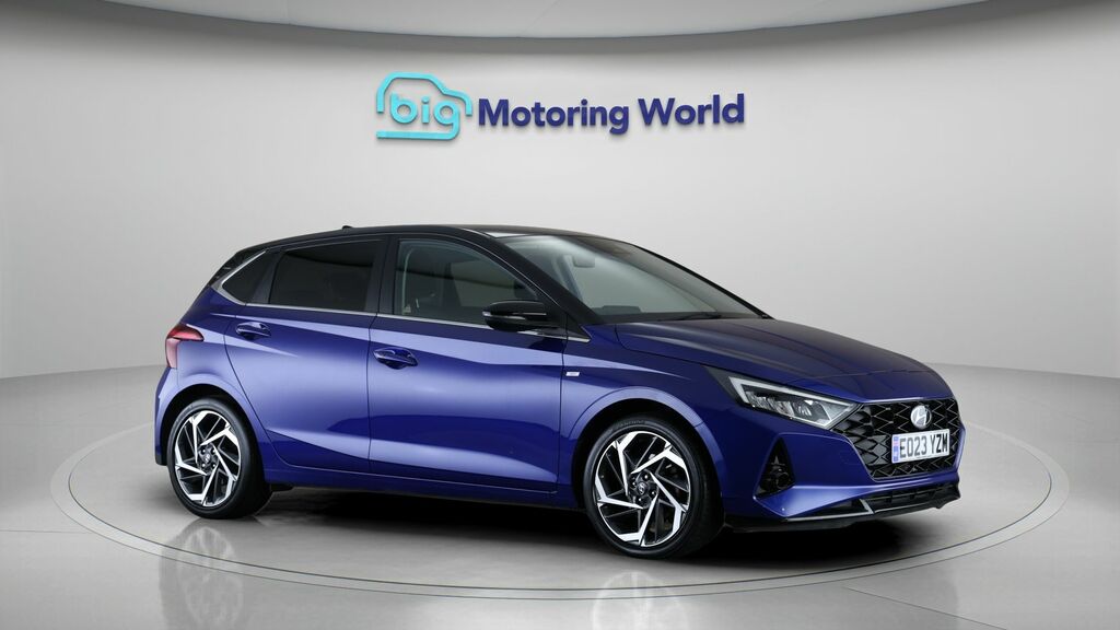 Hyundai I20 Ultimate Blue