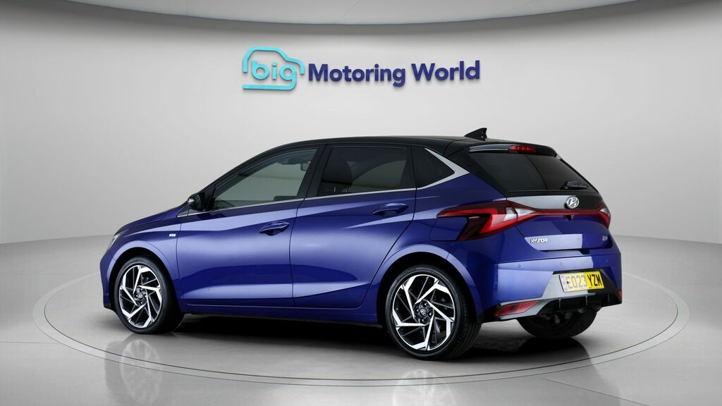 Hyundai I20 Ultimate Blue #5