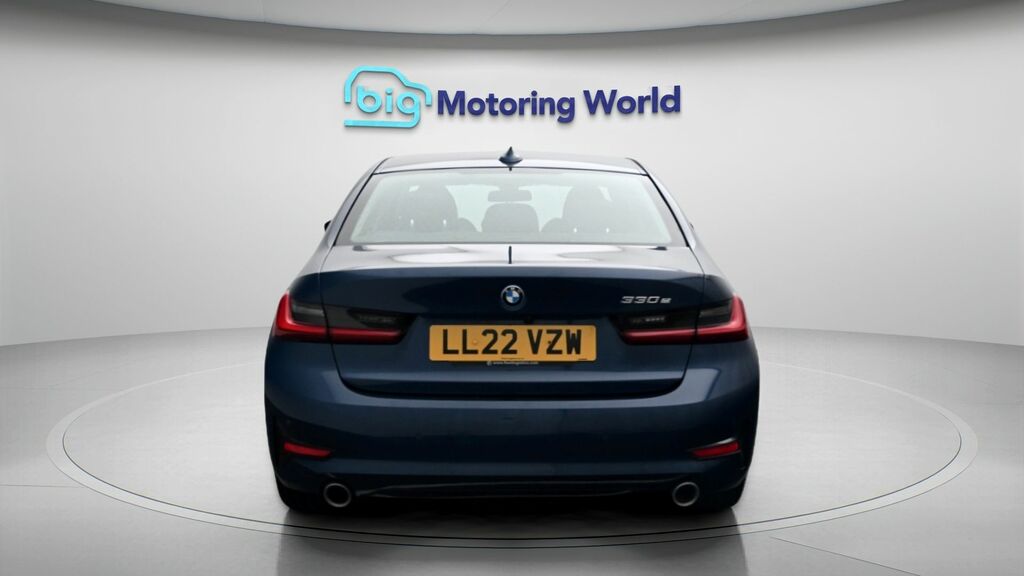 BMW 3 Series 318I M Sport Saloon Blue #6