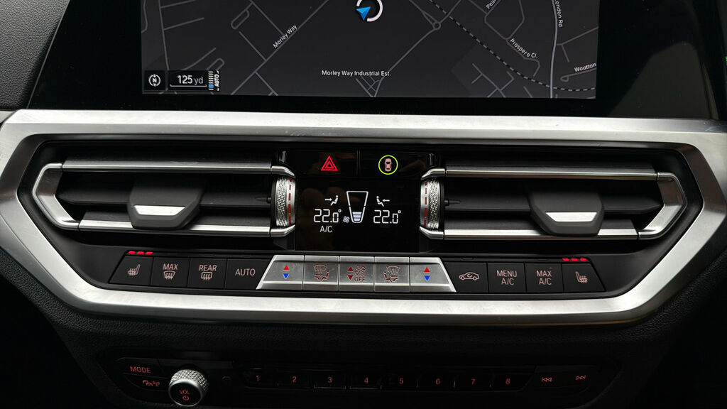 BMW 3 Series 318I M Sport Saloon Blue #11