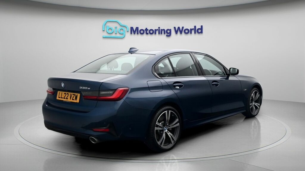BMW 3 Series 318I M Sport Saloon Blue #7