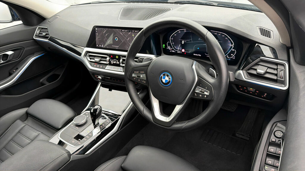 BMW 3 Series 318I M Sport Saloon Blue #9
