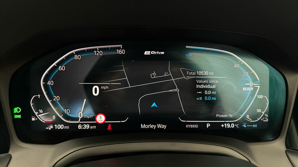 BMW 3 Series 318I M Sport Saloon Blue #23