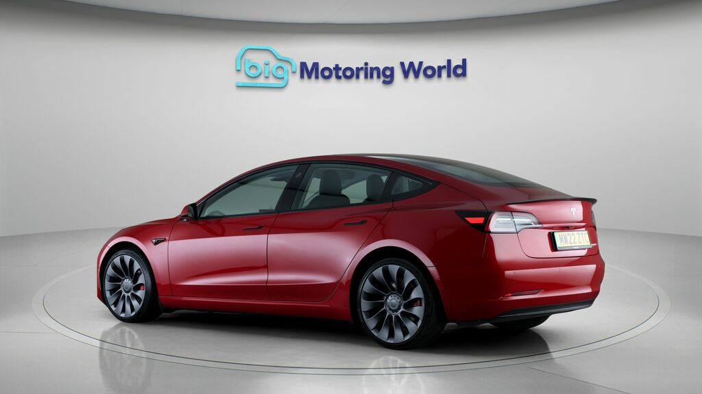 Tesla Model 3 Performance Red #5
