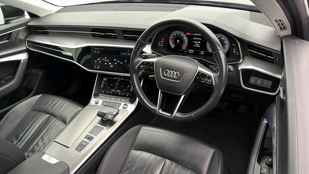 Audi A6 Saloon 2.0 Tdi 40 Black Edition Saloon S Troni Blue #9