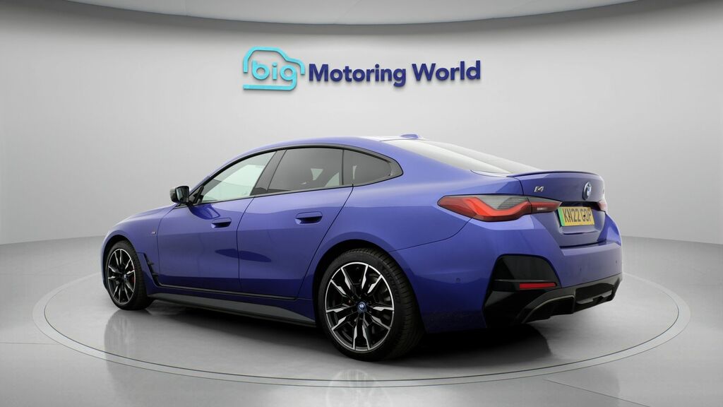 BMW i4 M50 Blue #5