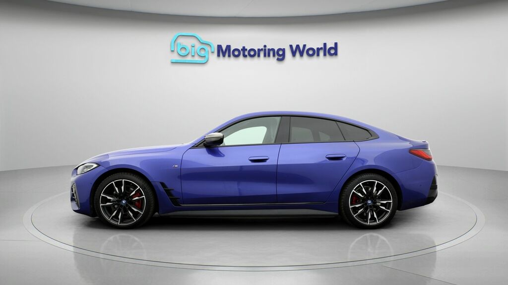 BMW i4 M50 Blue #4