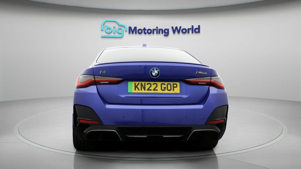 BMW i4 M50 Blue #6