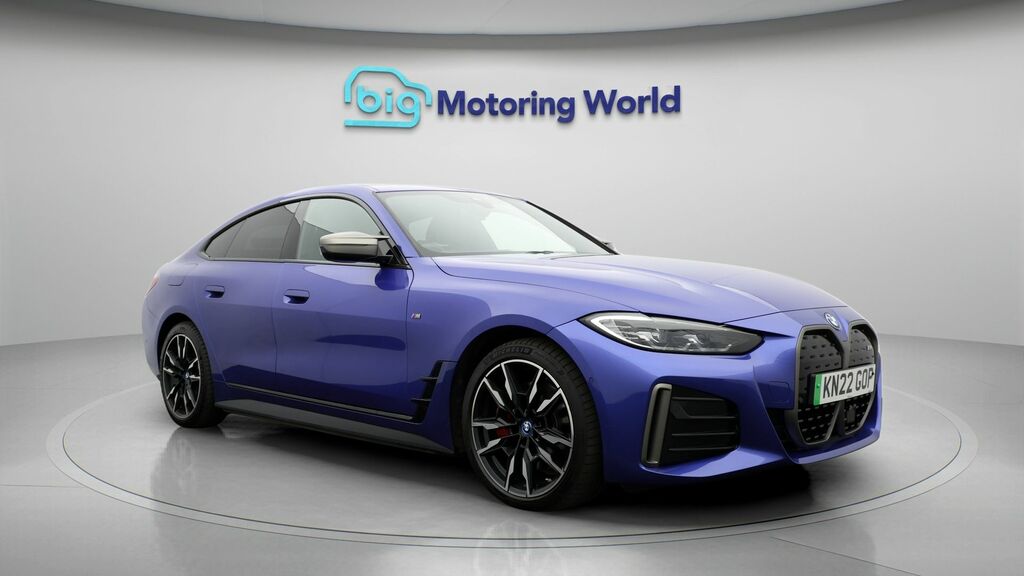 BMW i4 M50 Blue