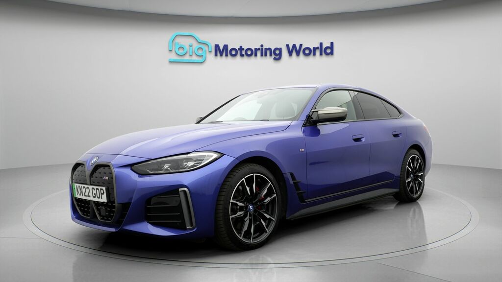 BMW i4 M50 Blue #3