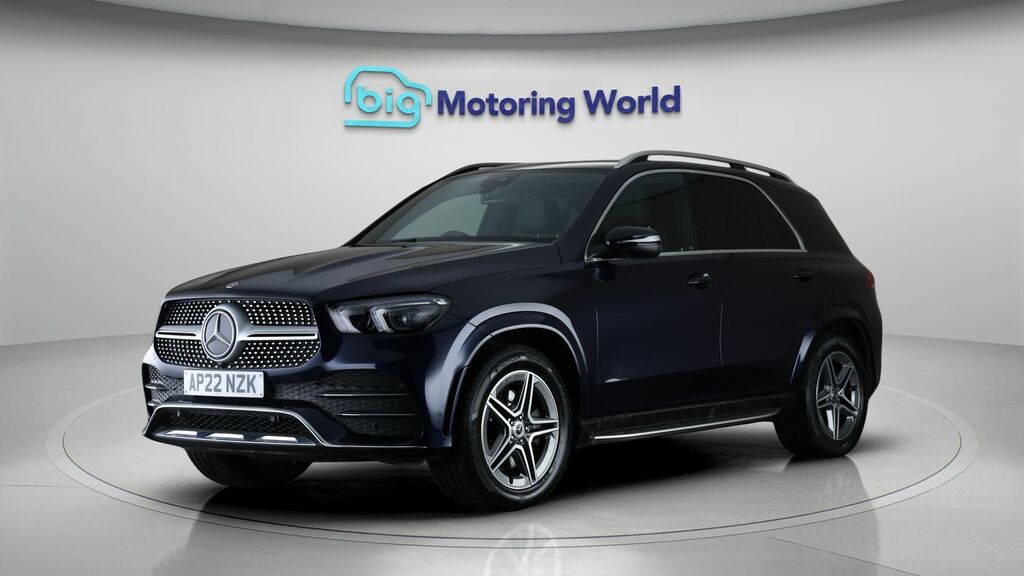 Mercedes-Benz GLE Class Amg Line Blue #3