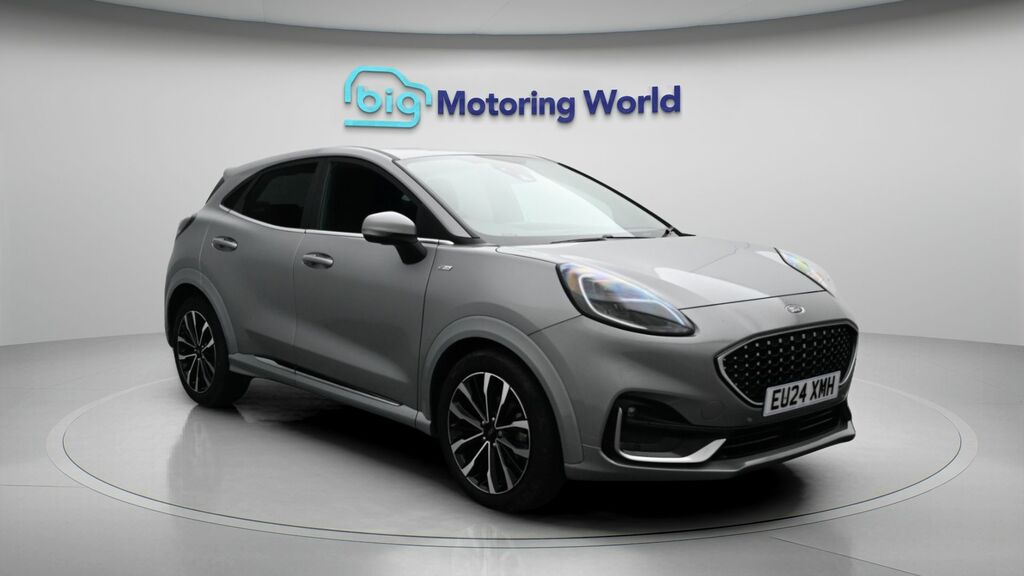 Ford Puma St-line Vignale Silver