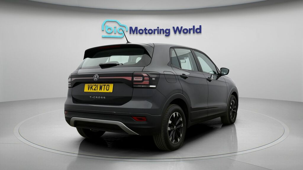Volkswagen T-Cross 1.0 Tsi 110Ps Se Hatchback Blue #7
