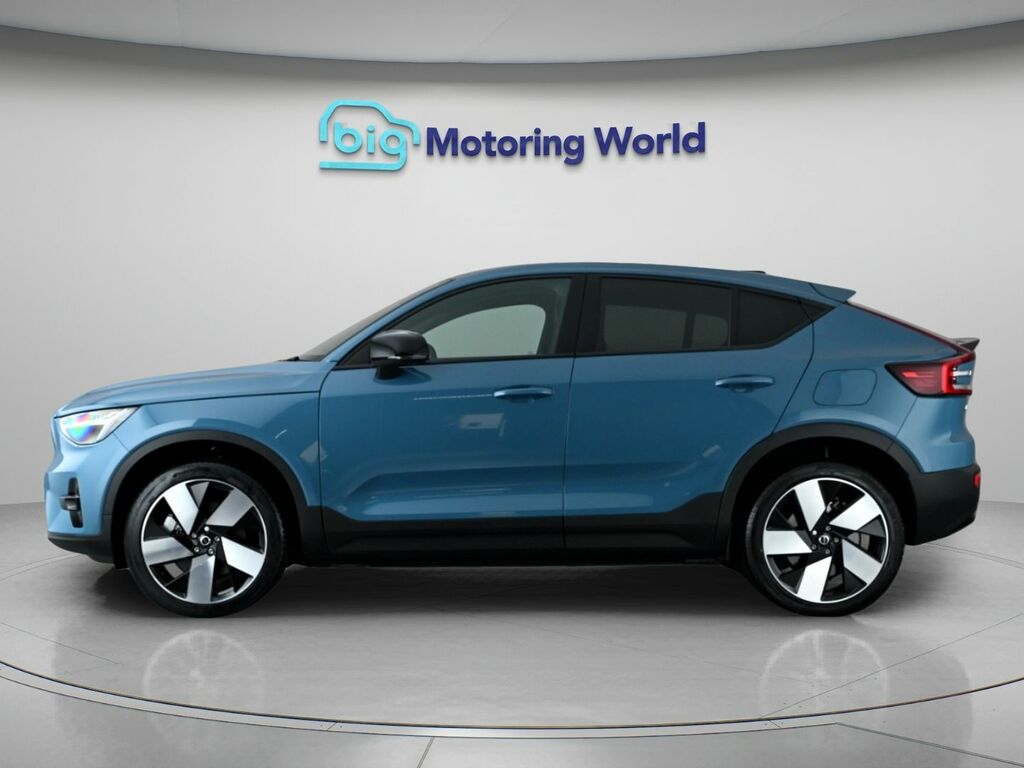 Volvo C40 Plus Blue #4