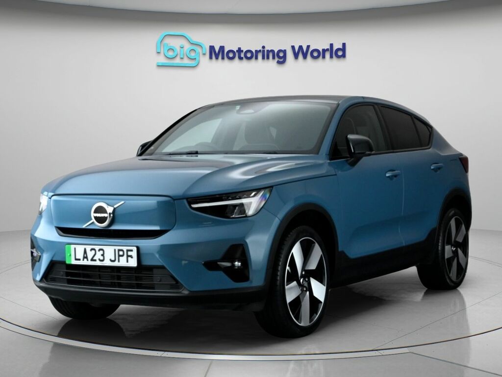 Volvo C40 Plus Blue #3