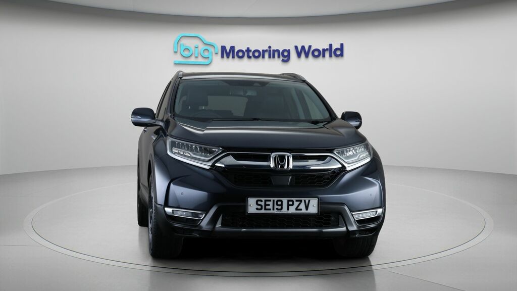 Honda Cr-V Ex Blue #2