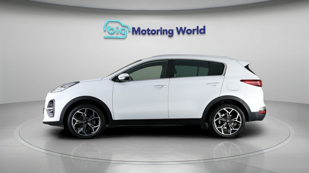 Kia Sportage Gt-line White #4