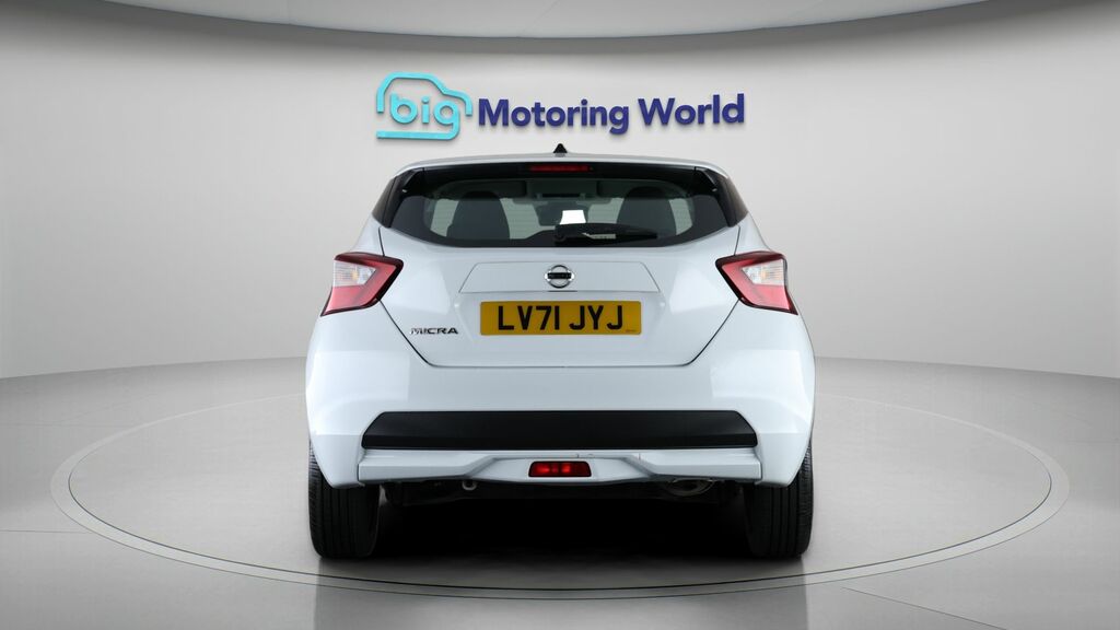 Nissan Micra Acenta White #6