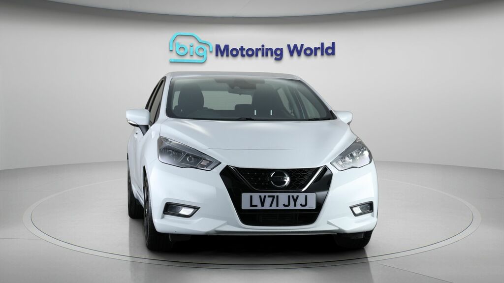 Nissan Micra Acenta White #2