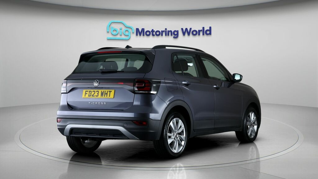 Volkswagen T-Cross 1.0 Tsi 95Ps Black Edition Hatchback Blue #7