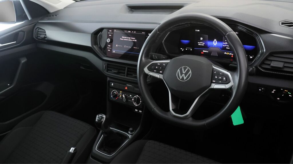 Volkswagen T-Cross 1.0 Tsi 95Ps Black Edition Hatchback Blue #9